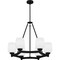 Quoizel Penning Chandelier 6 Lights Matte Black PNG5028MBK - alternate 5